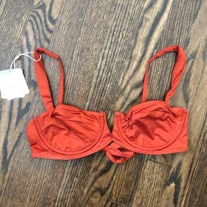 Monday Swimwear Clovelly Top (Terra-cotta)
